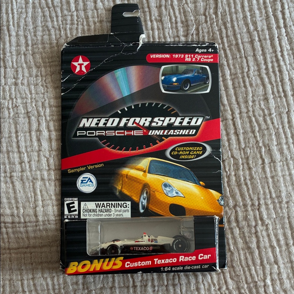 Porsche Unleashed Custom Texaco Race Car